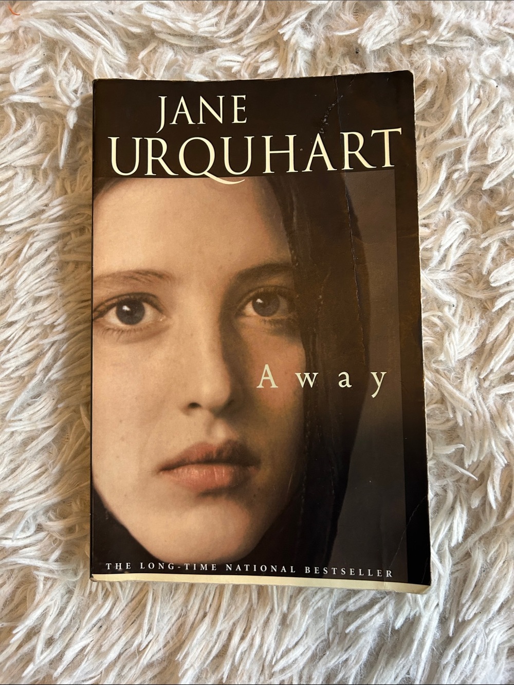 Jane Urquhart "Away" Paperback Book - Brown & Cream Cover